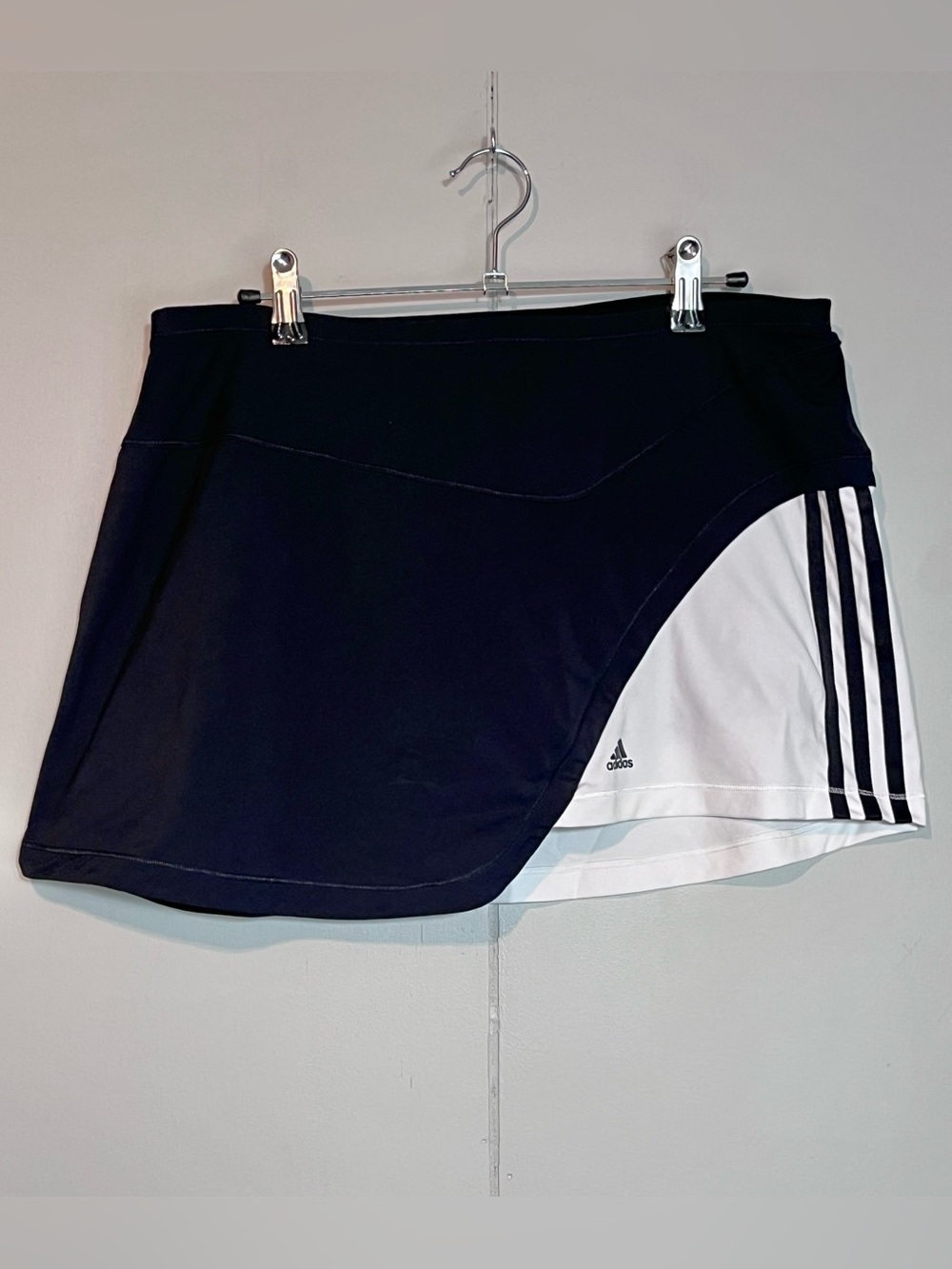 Adidas Climalite Black White 3-Stripes Tennis Golf Skort Women’s Medium